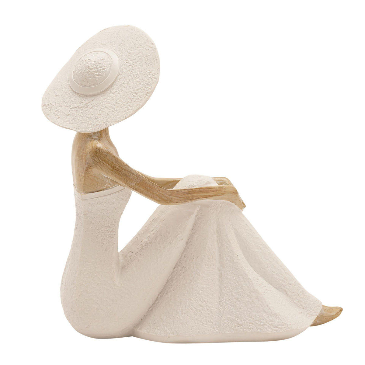 Juliana Lady Figurine - Floor Seated