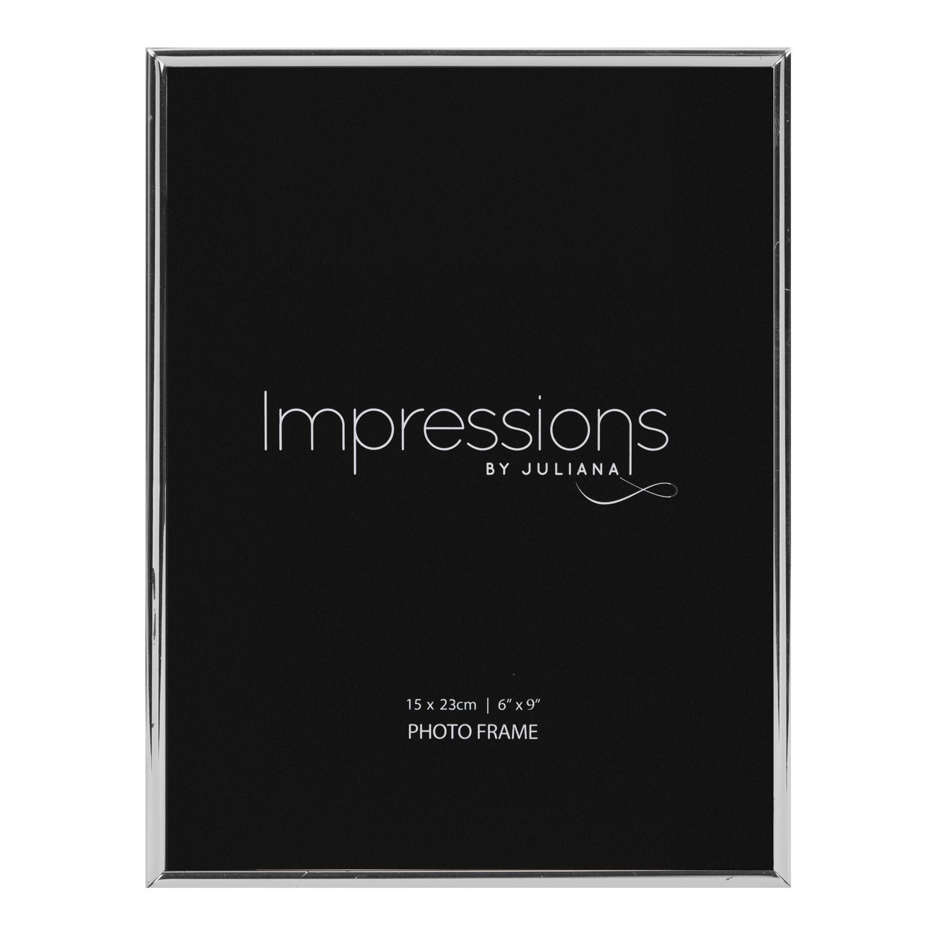 Silverplated Photo Frame Oblong Thin - 6" x 9"