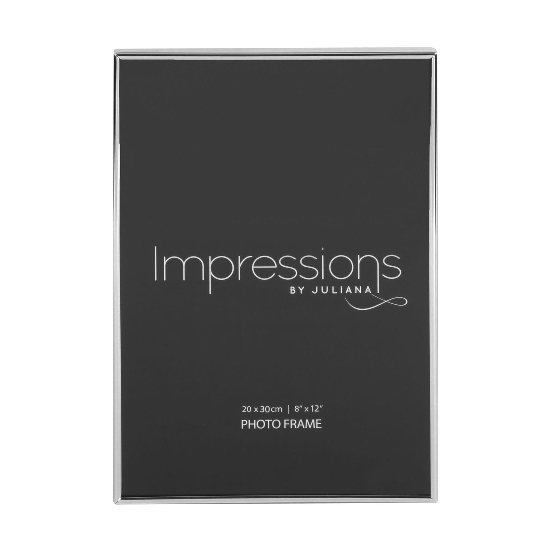 Silverplated Photo Frame Oblong Thin - 8" x 12"