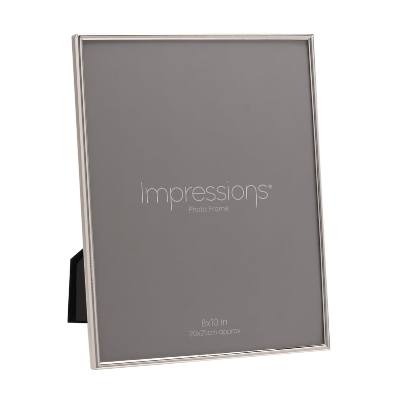 Silverplated Photo Frame Oblong Thin - 8"X 10"