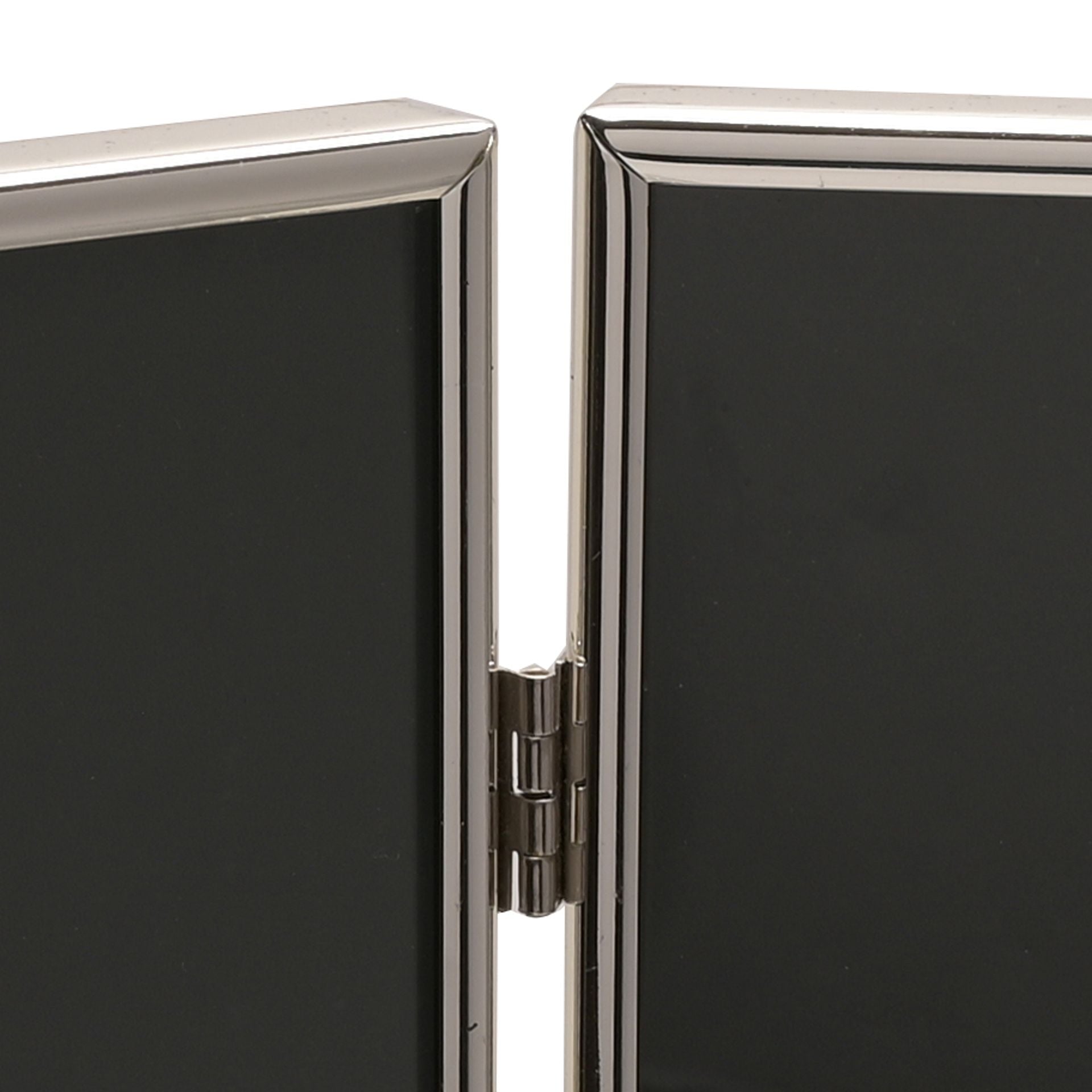 Silverplated Double Photo Frame - 4" x 6"