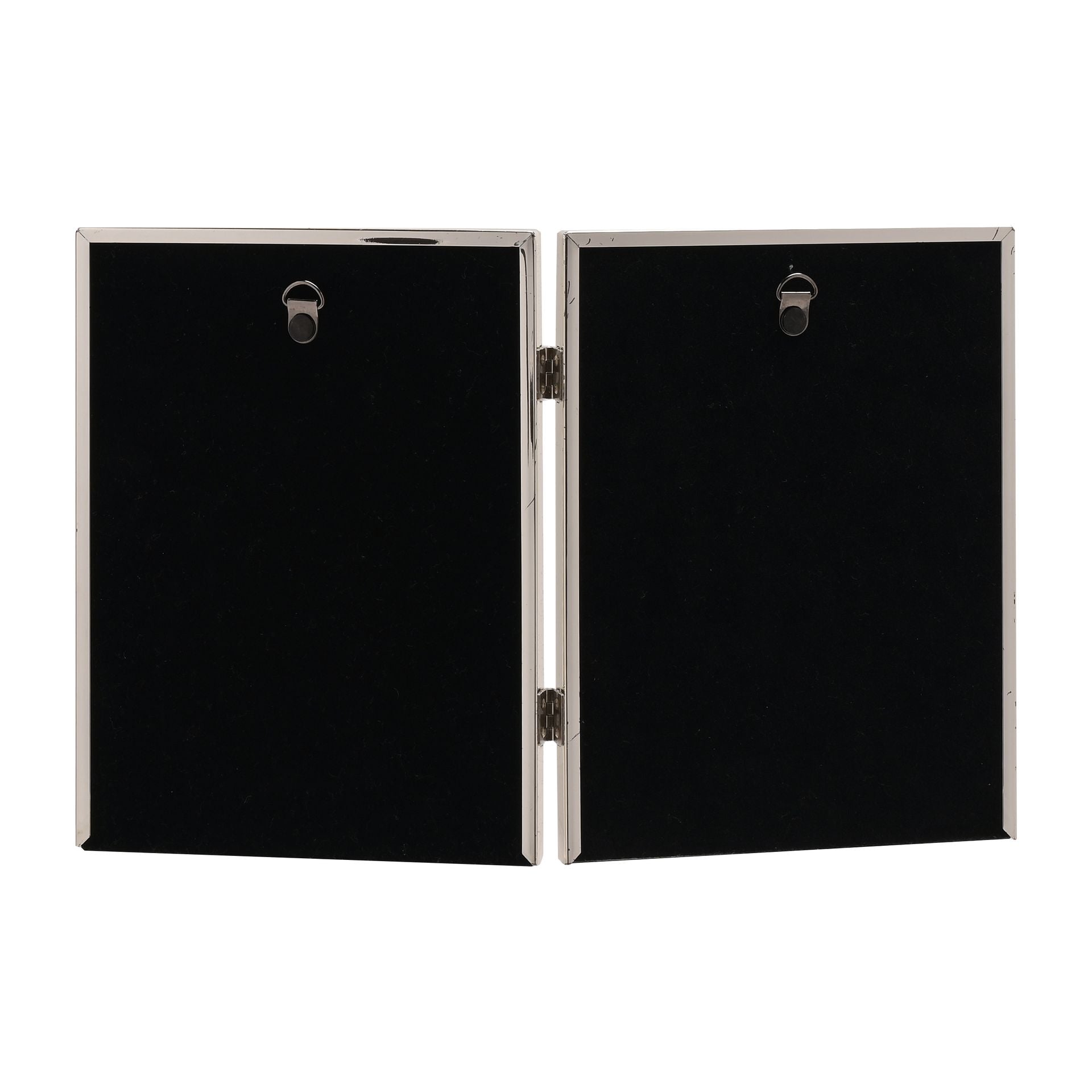 Silverplated Double Photo Frame - 4" x 6"
