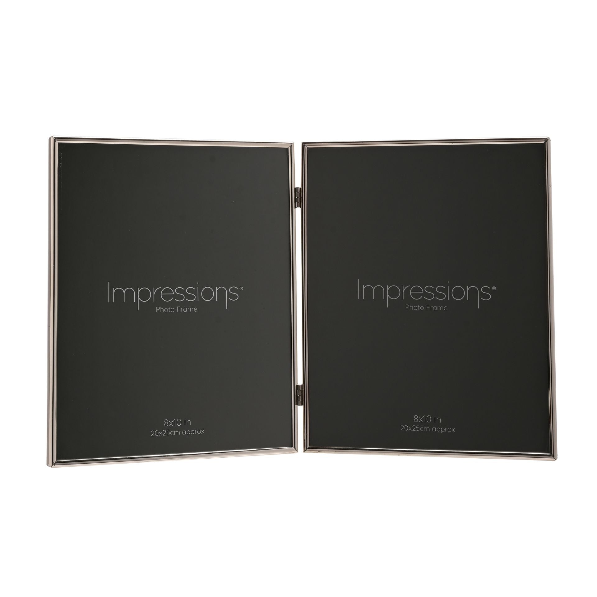 Silverplated Double Photo Frame - 8" x 10"