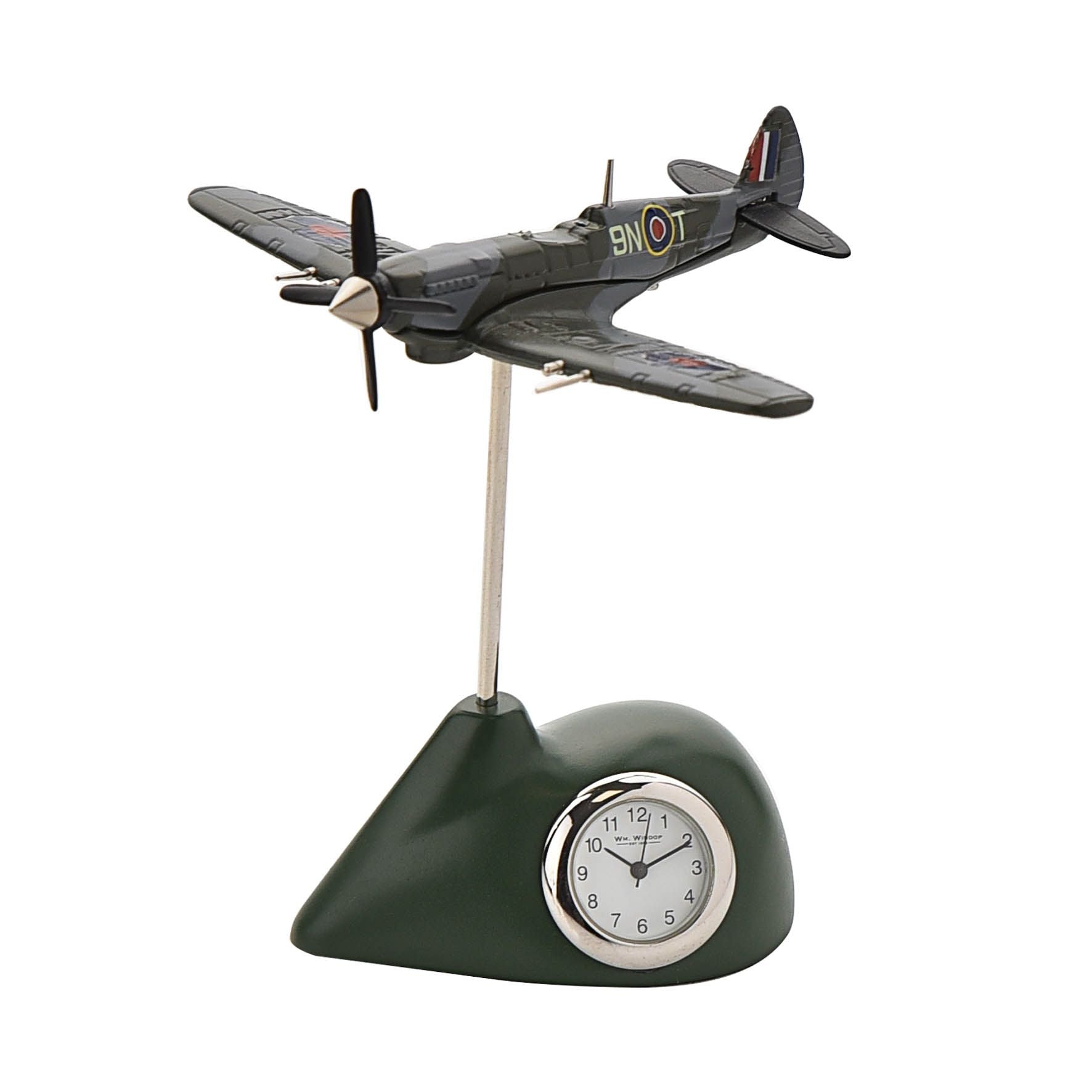 Wm.Widdop Miniature Clock Spitfire
