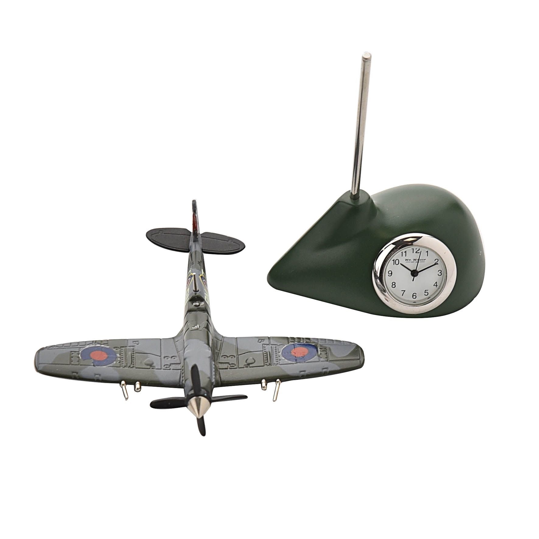 Wm.Widdop Miniature Clock Spitfire