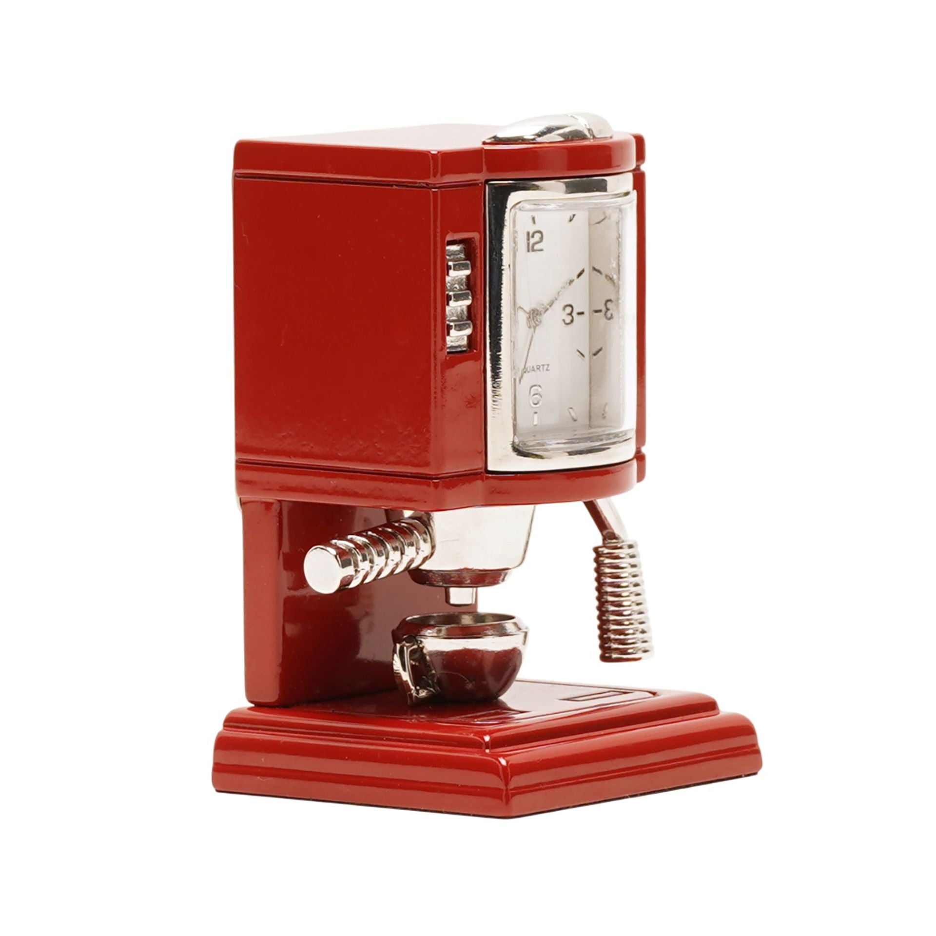 Wm. Widdop Miniature Clock - Coffee Machine