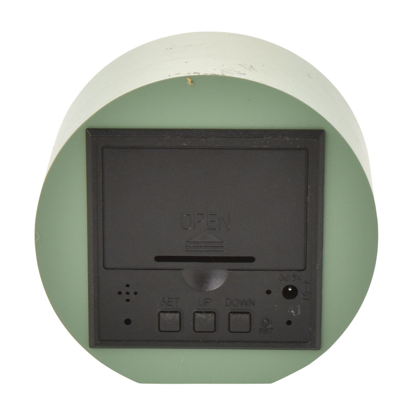 Interval LED Alarm Clock - Green
