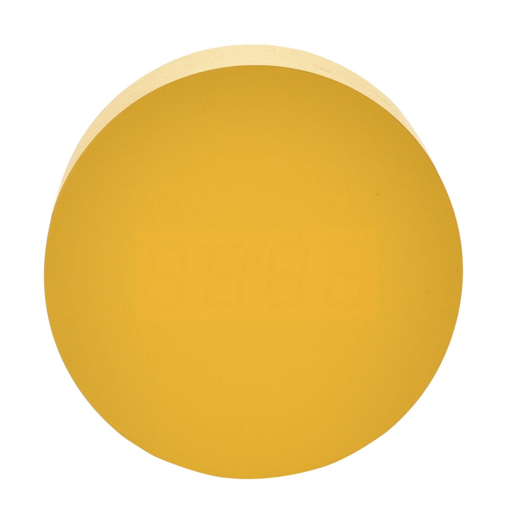 Interval LED Alarm Clock - Yellow