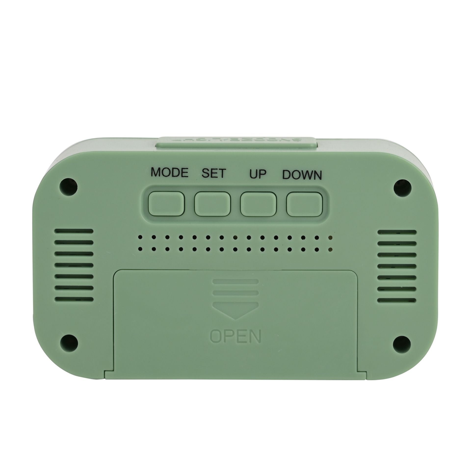 Hometime Brights Travel LED Clock - Green