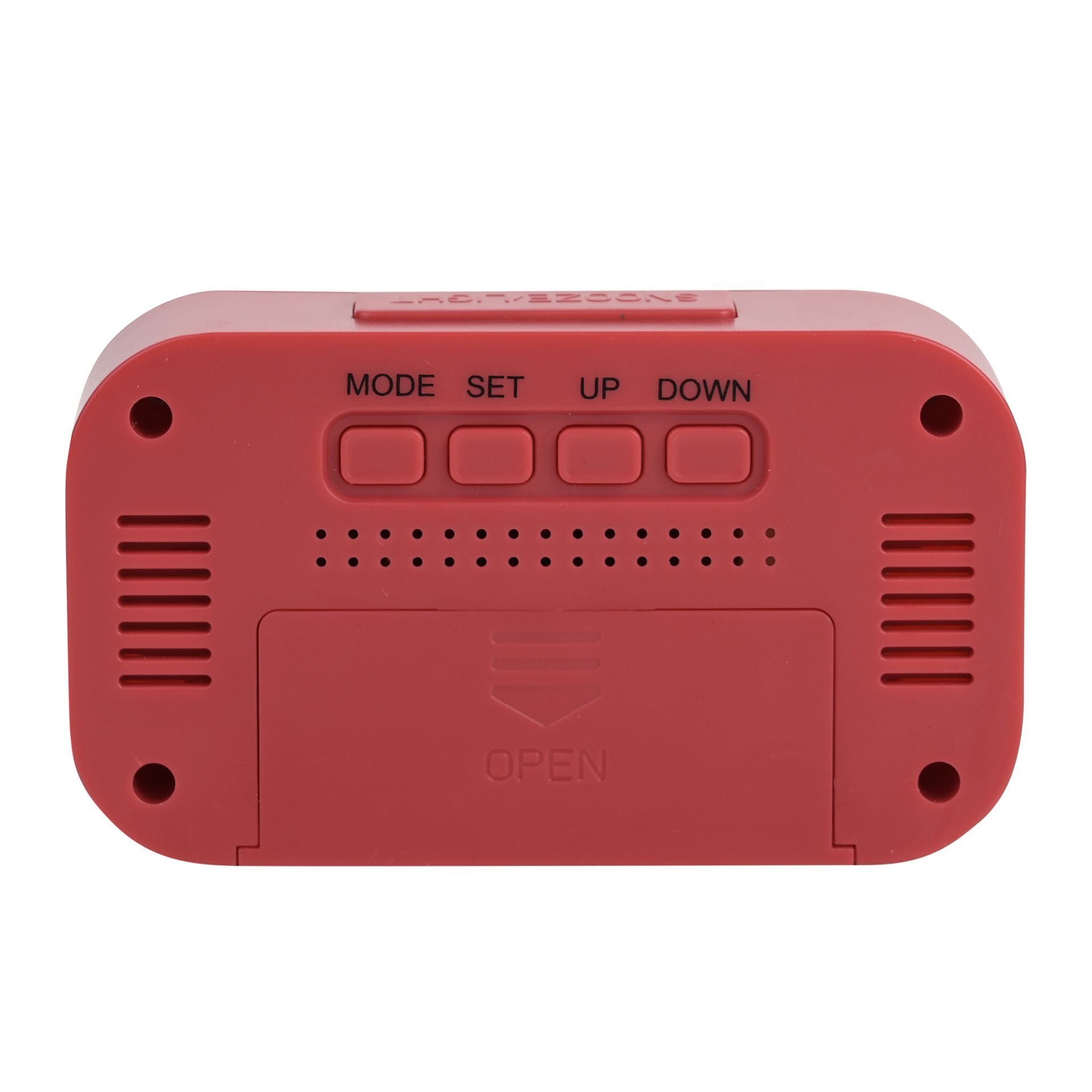 Hometime Brights Travel LED Clock - Red