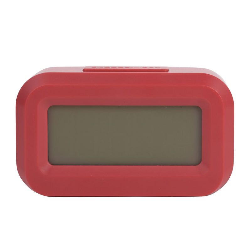 Hometime Brights Travel LED Clock - Red