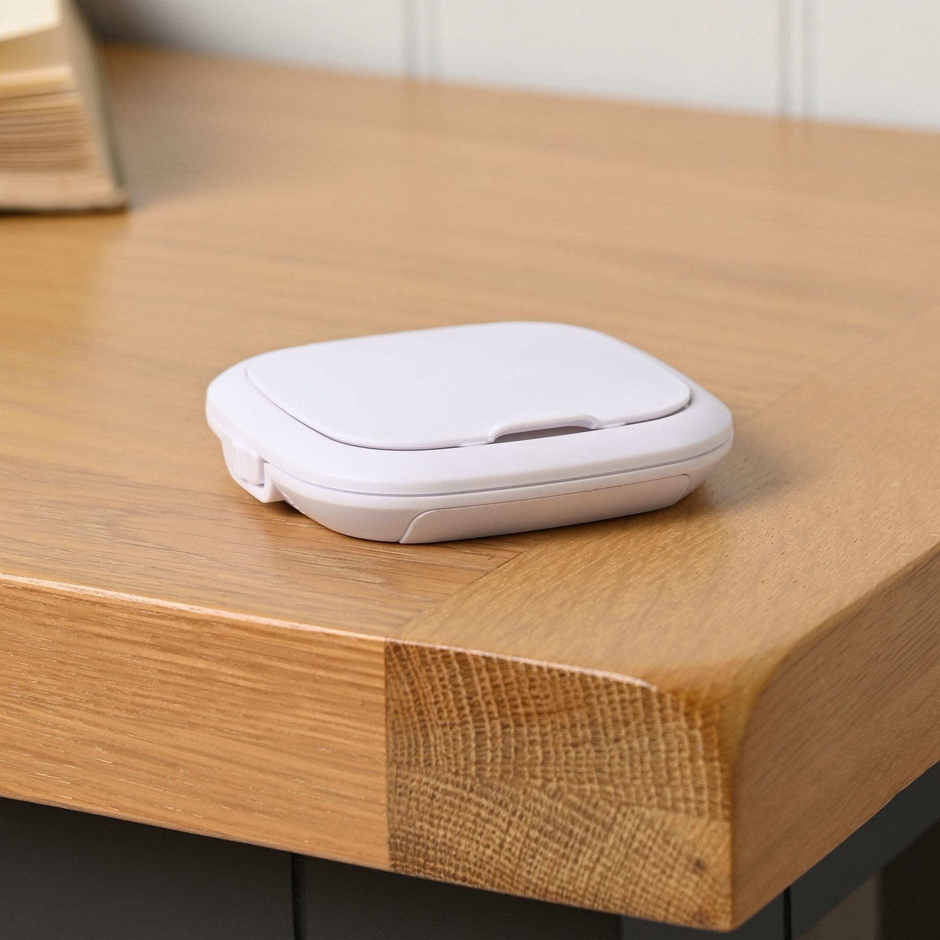 Hometime Digital Travel Alarm Clock - White