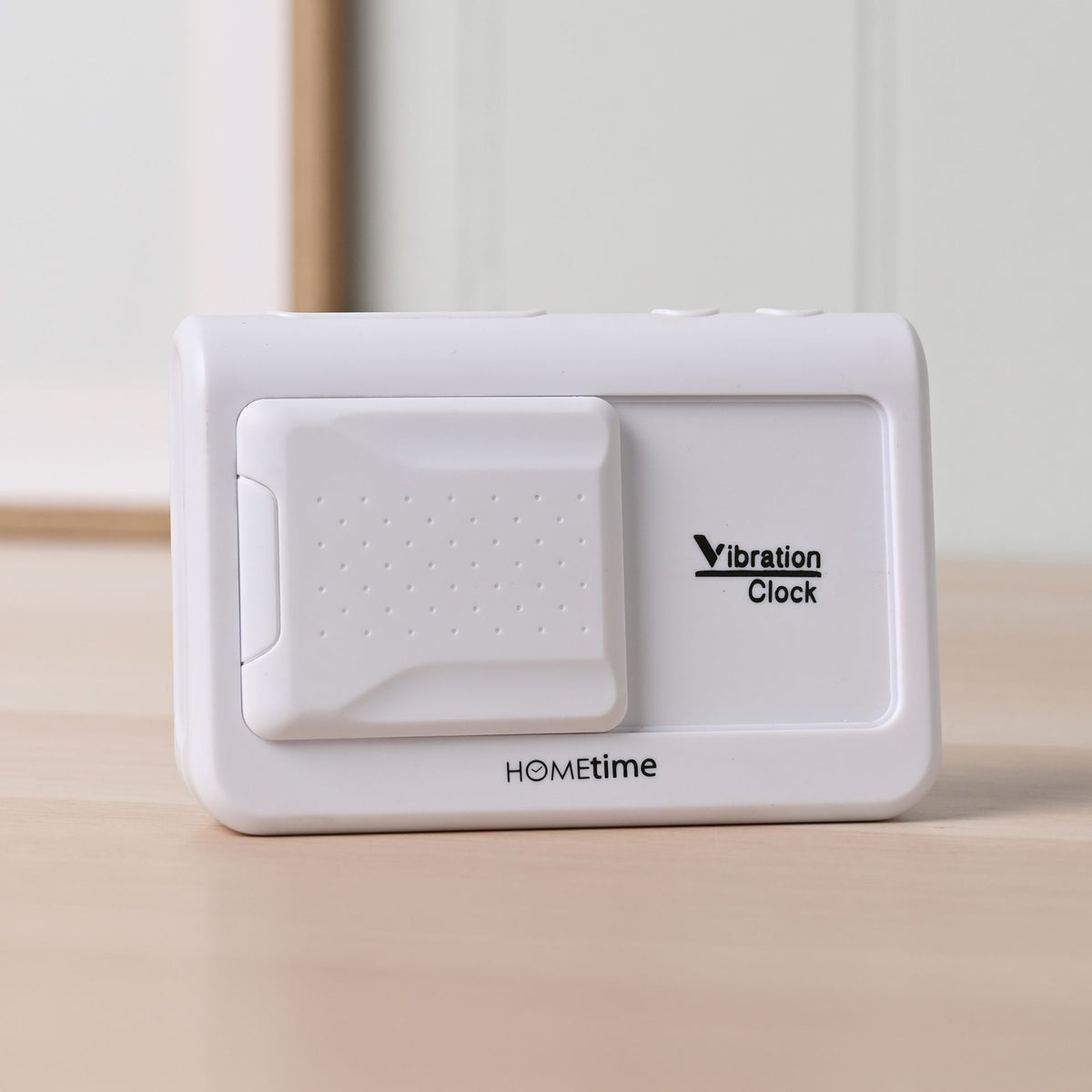 Hometime Digital Vibration Alarm Clock - White