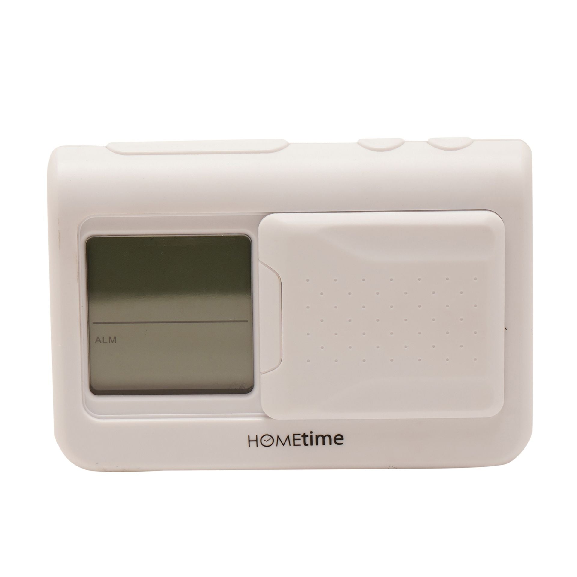 Hometime Digital Vibration Alarm Clock - White