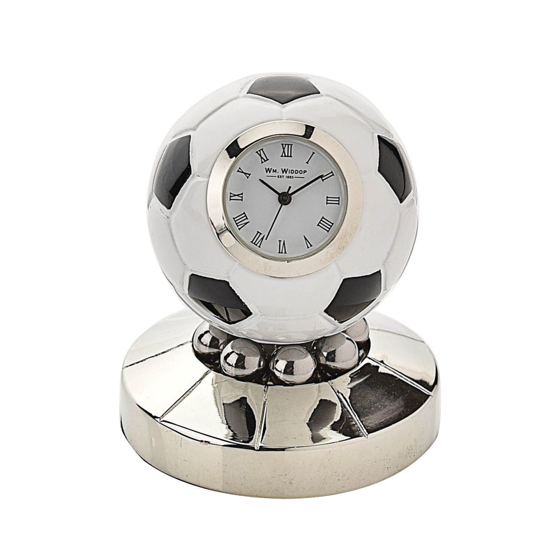 Wm.Widdop Miniature Clock - Rotating Football