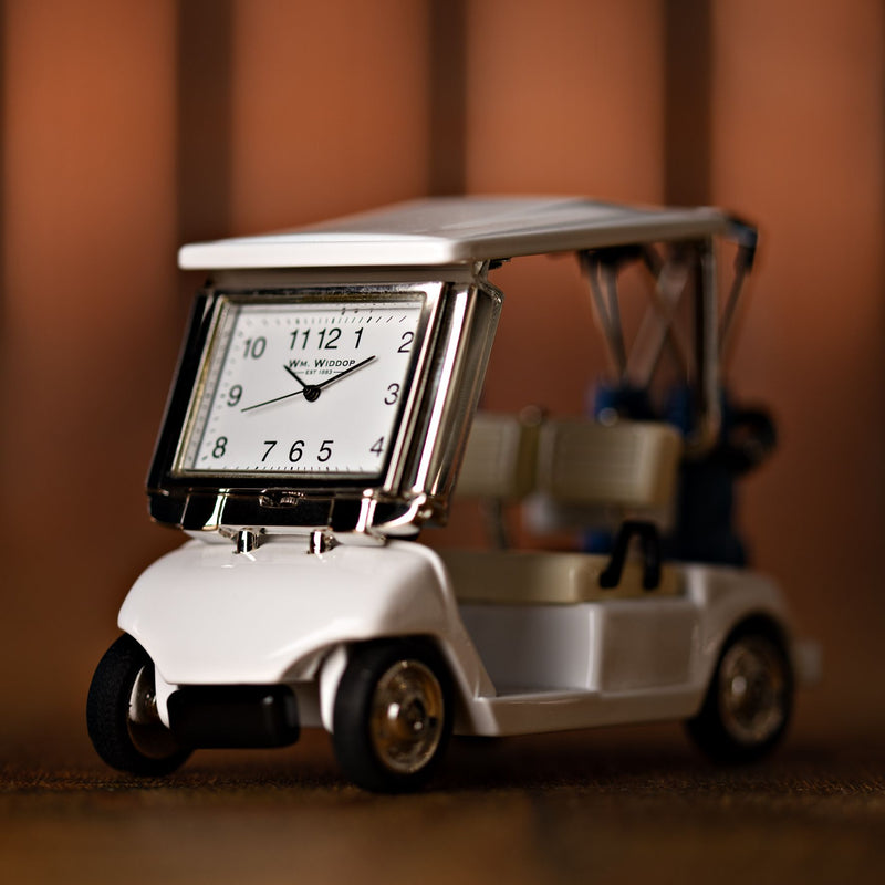 Wm Widdop Miniature Clock - Golf Caddy