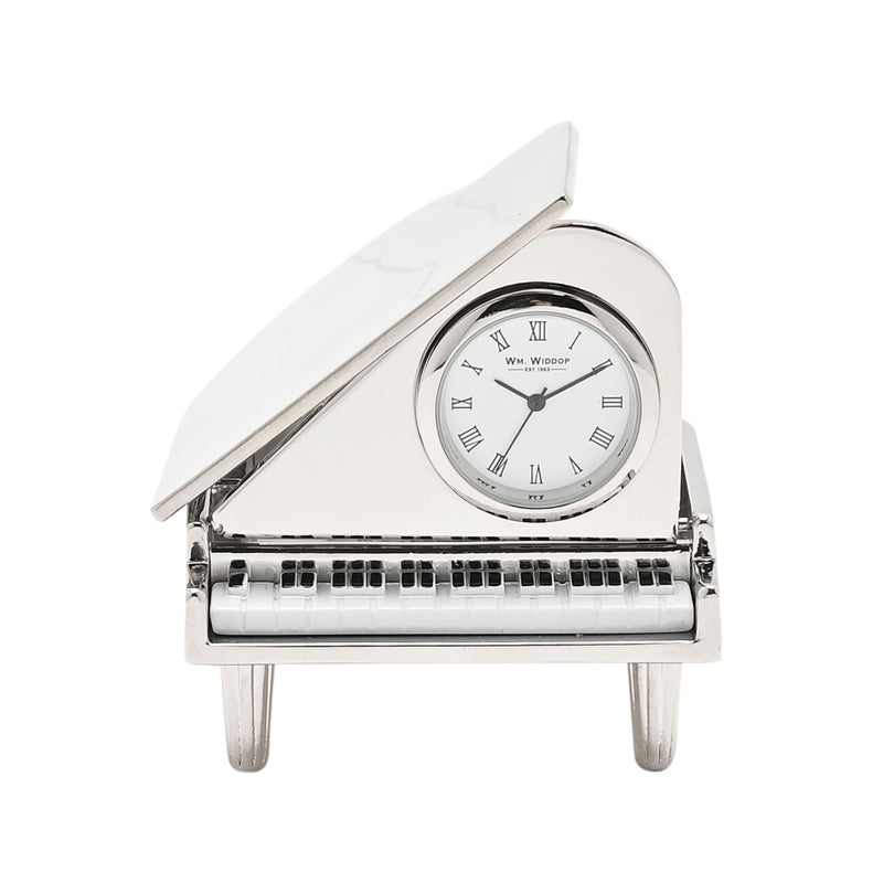 Wm Widdop Miniature Clock - Piano