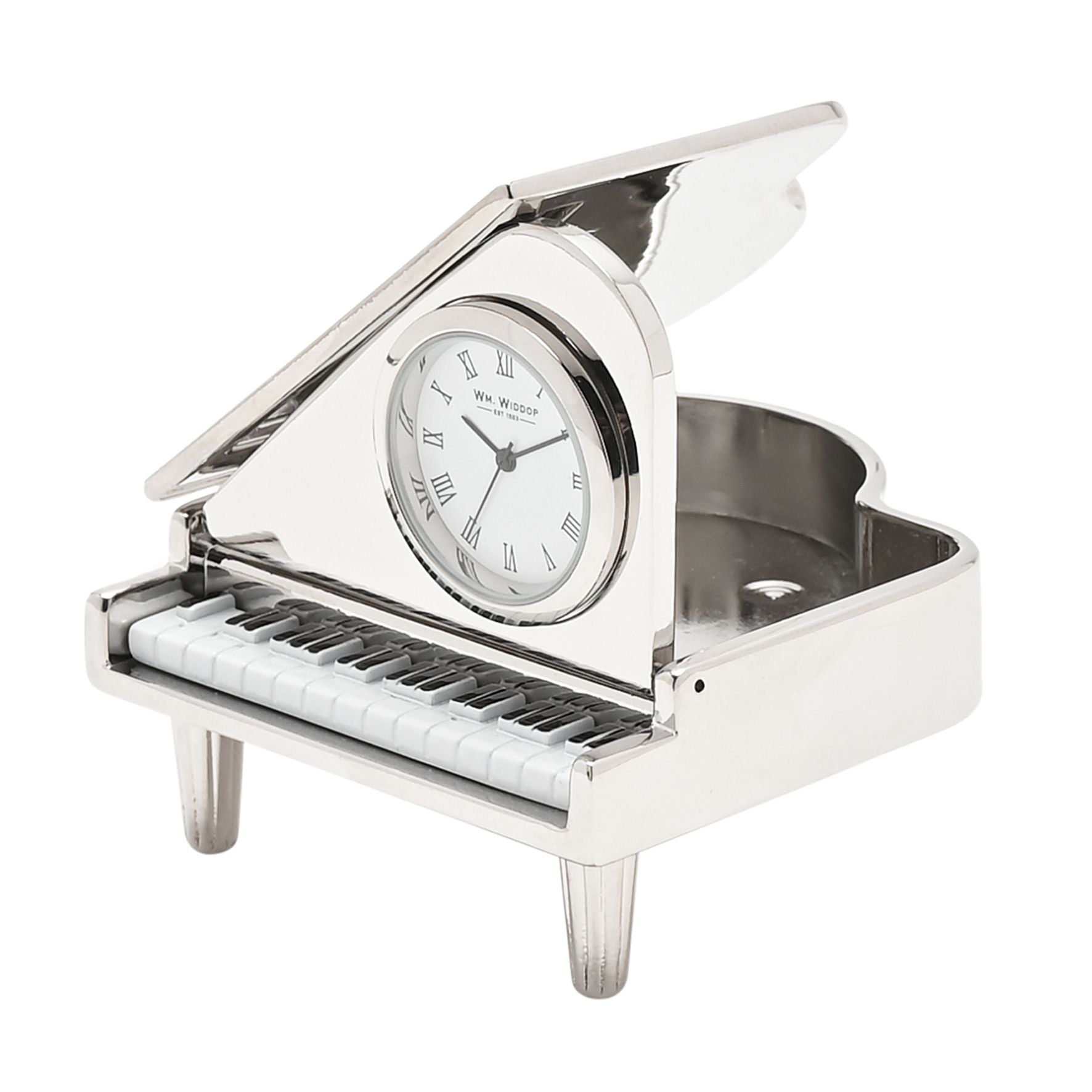 Wm Widdop Miniature Clock - Piano