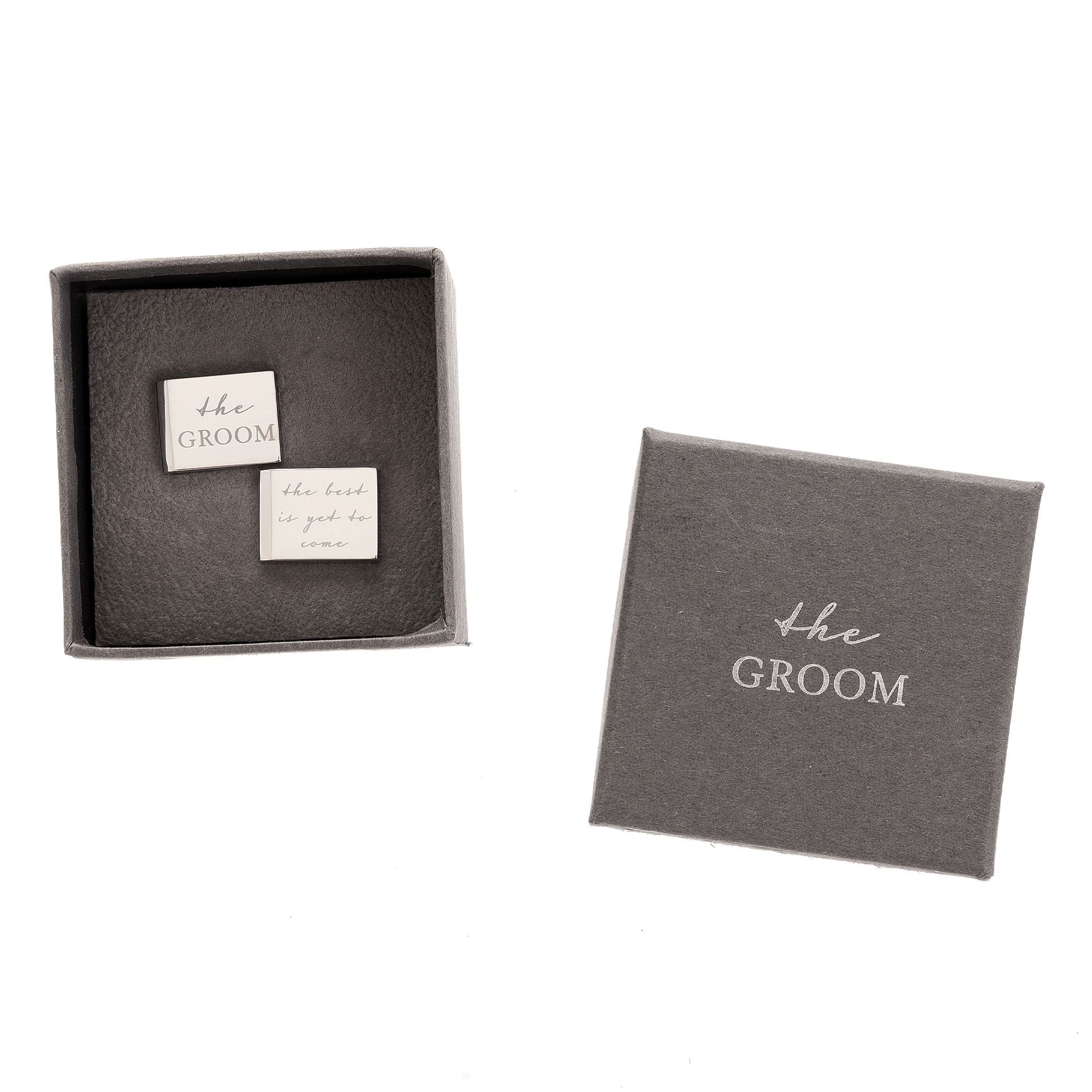 Amore Pair of Cufflinks Groom
