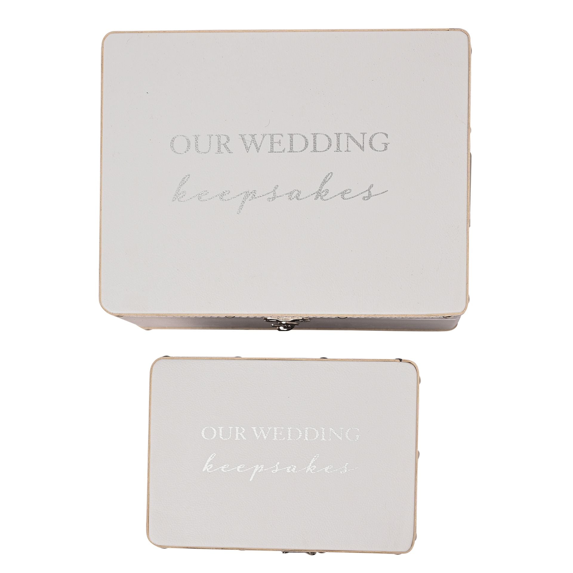 Amore Set of 2 Luggage Boxes - Wedding Keepsakes