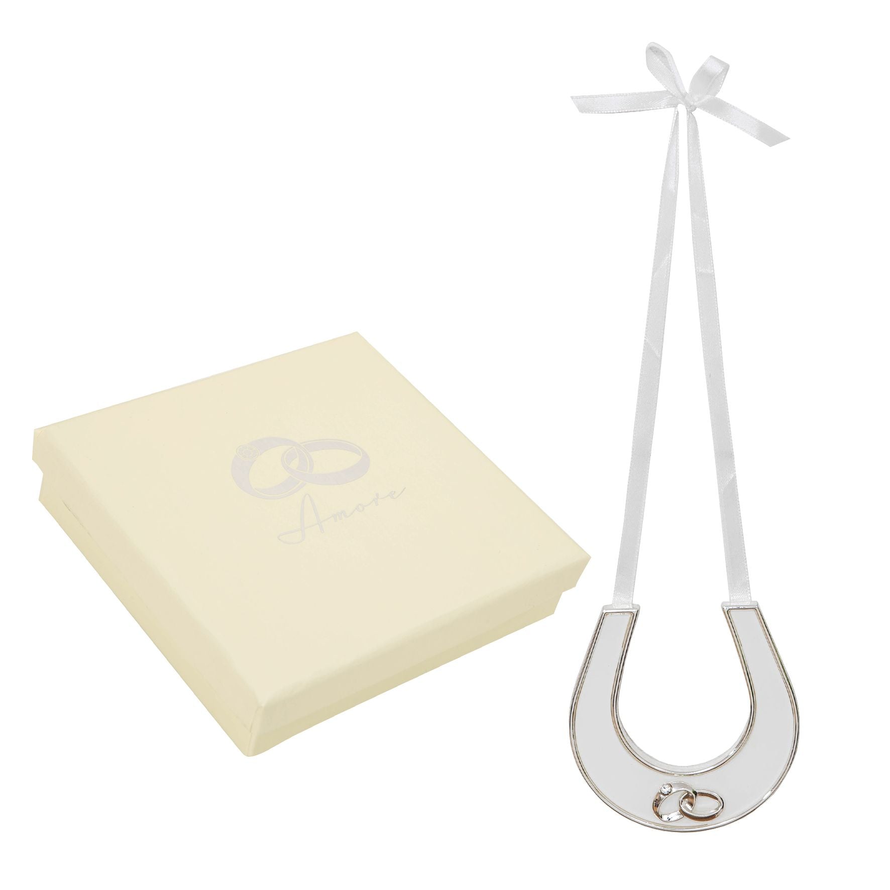 Amore Silverplated Horseshoe in Gift Box