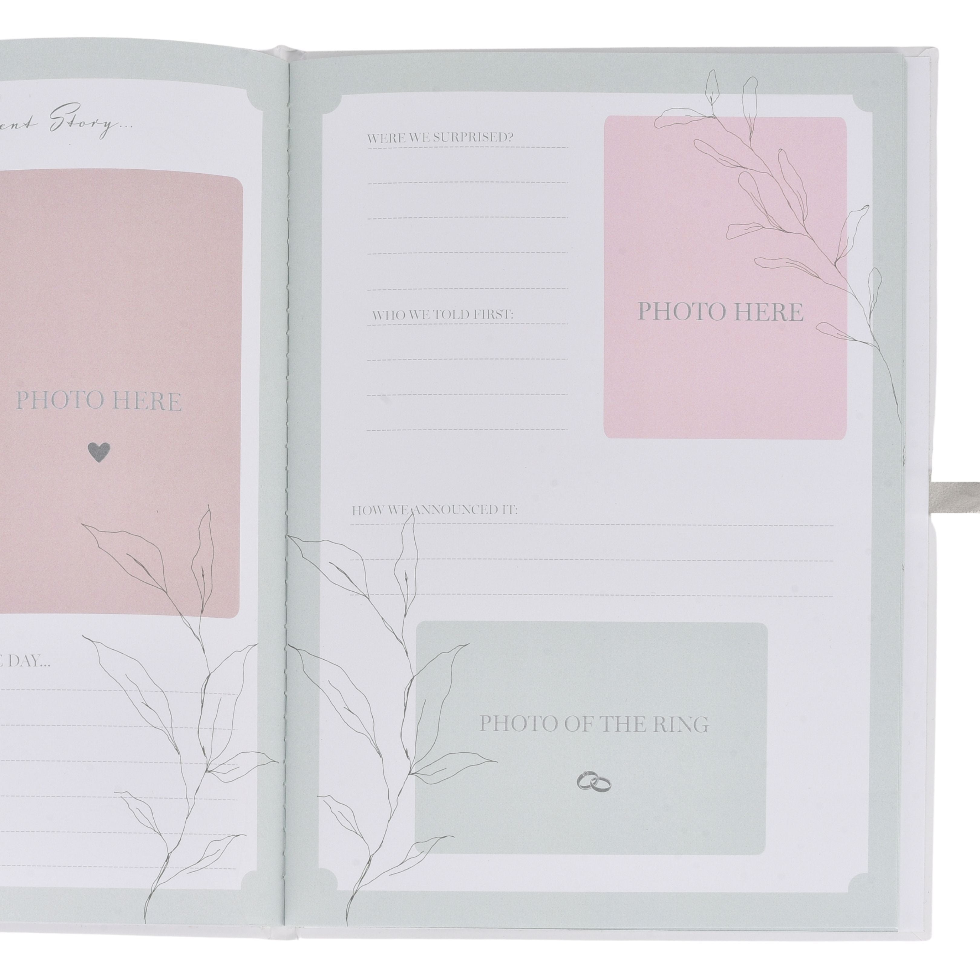 Amore Wedding Record Keepsake Book