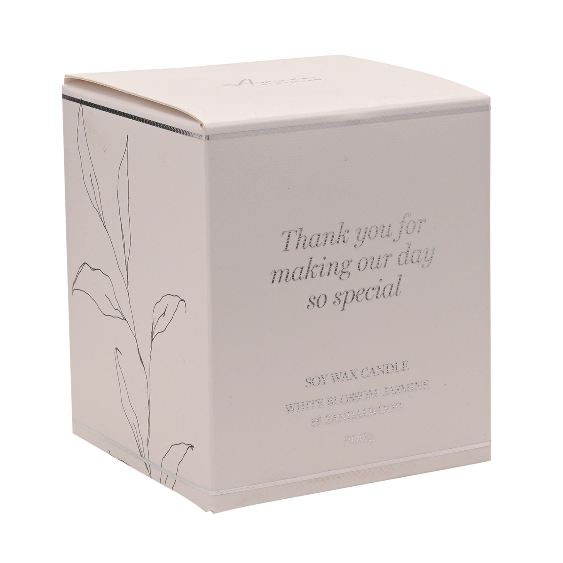 Amore 200g Candle "Thank you"