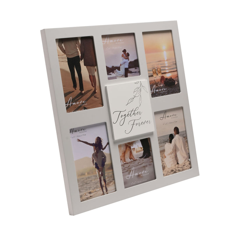 Amore Multi Aperture Photo Frame 35.5cm Forever