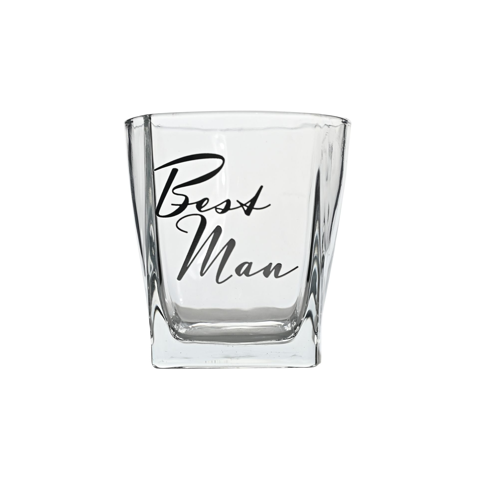 Amore Whisky Glass and Coaster Set - Best Man