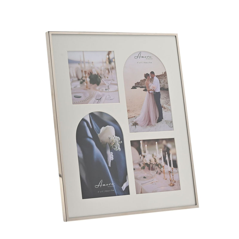 Amore Collage Photo Frame With 4 x Arch Mounts