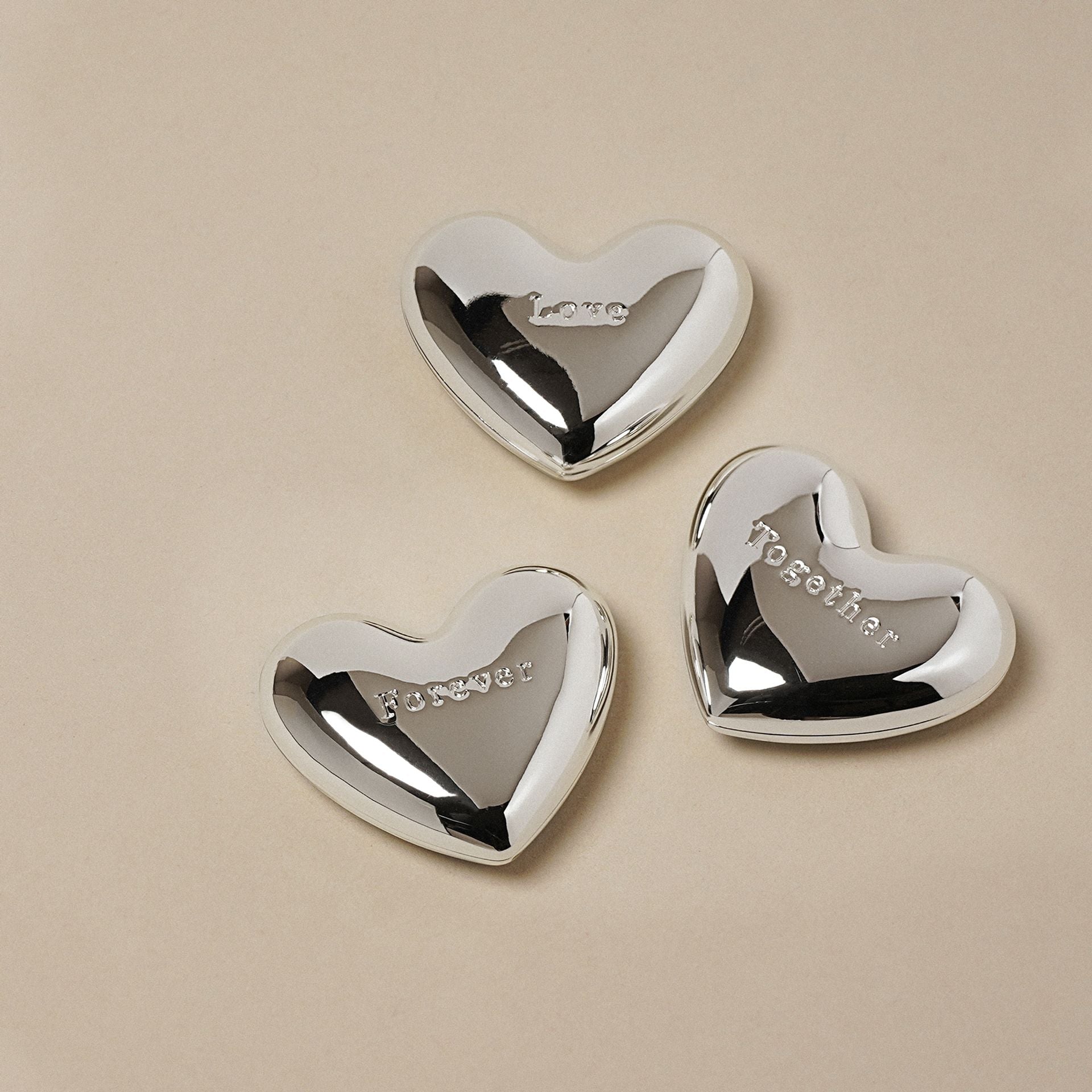 Amore Silverplated Charms - Love