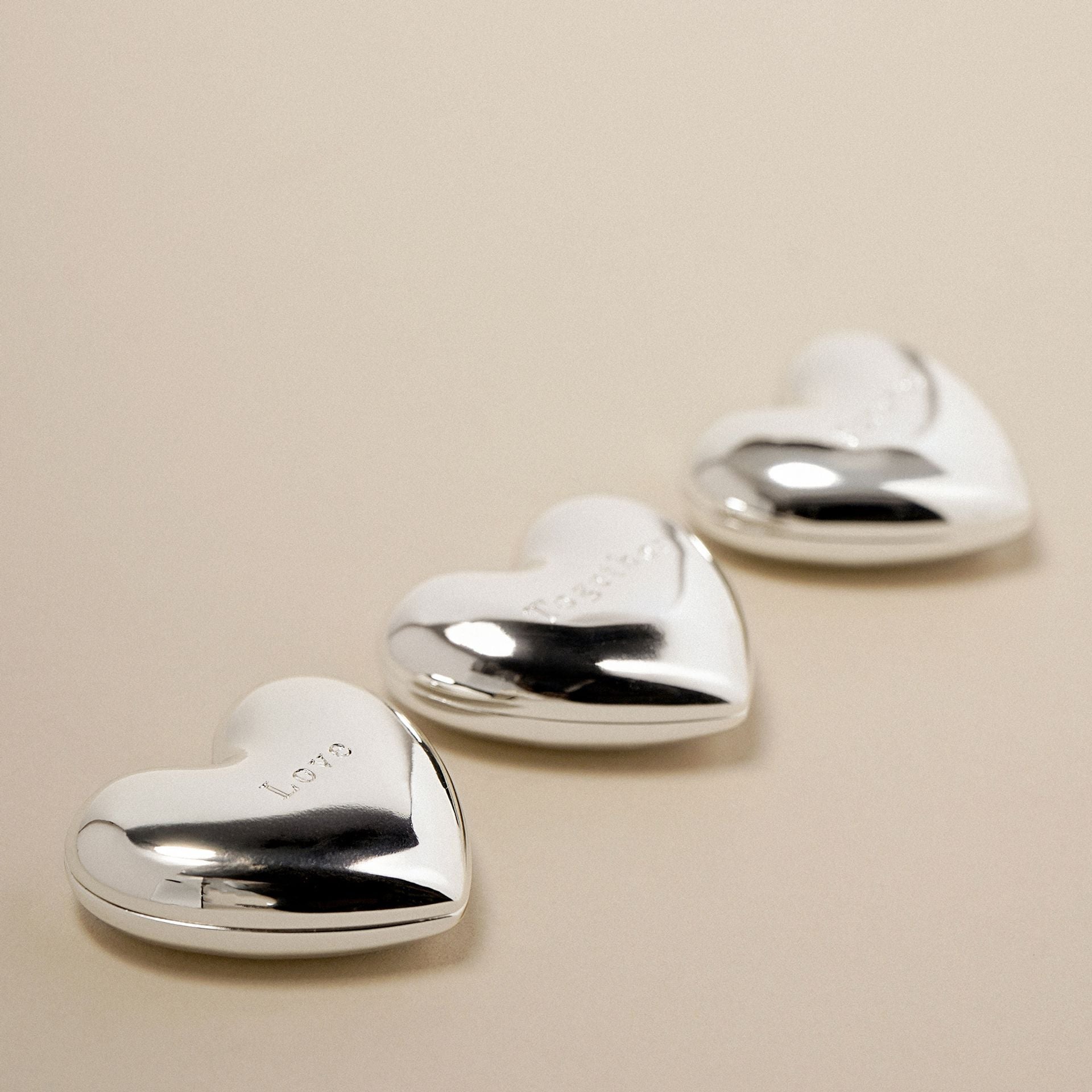 Amore Silverplated Charms - Love
