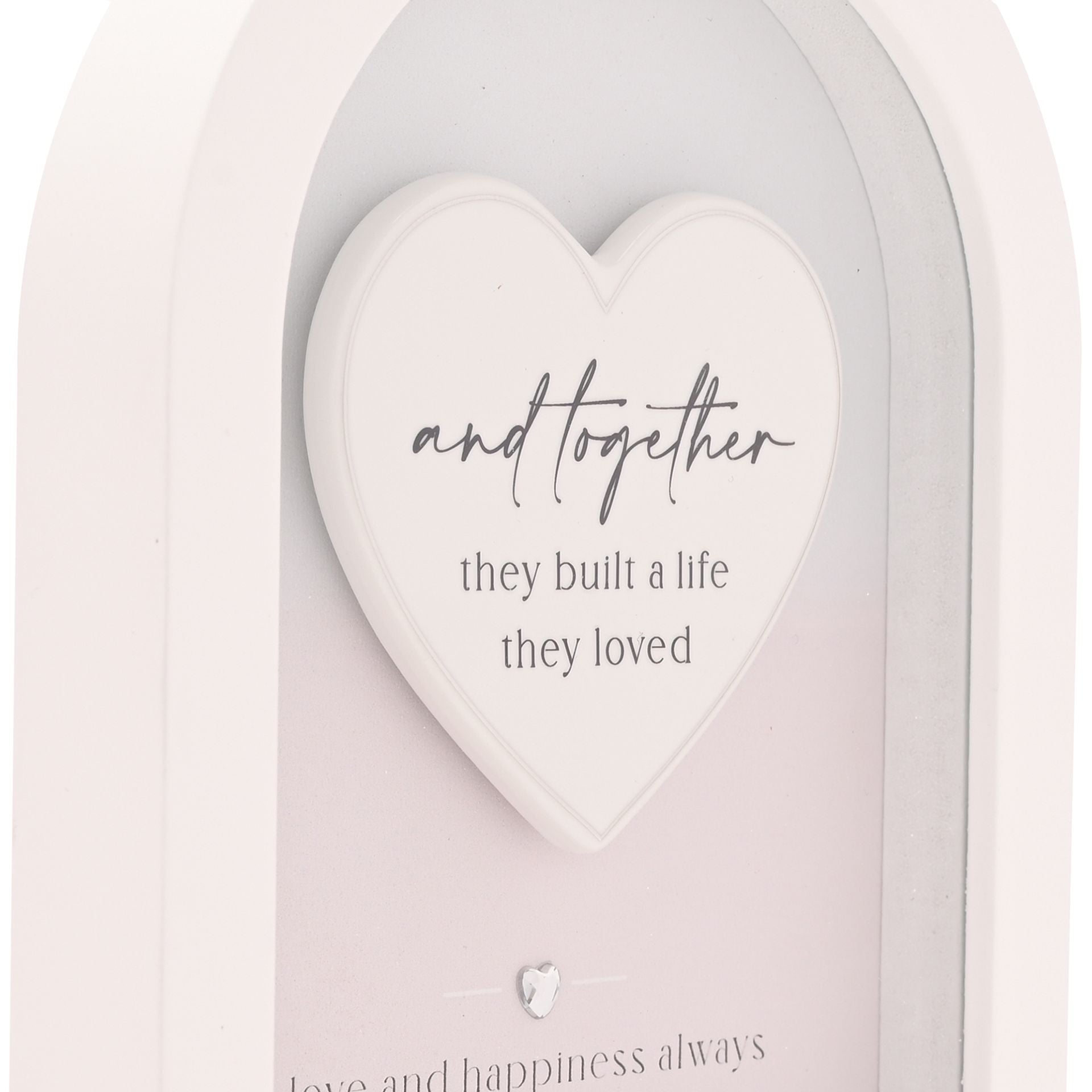 Amore Arch Plaque 18cm - Together