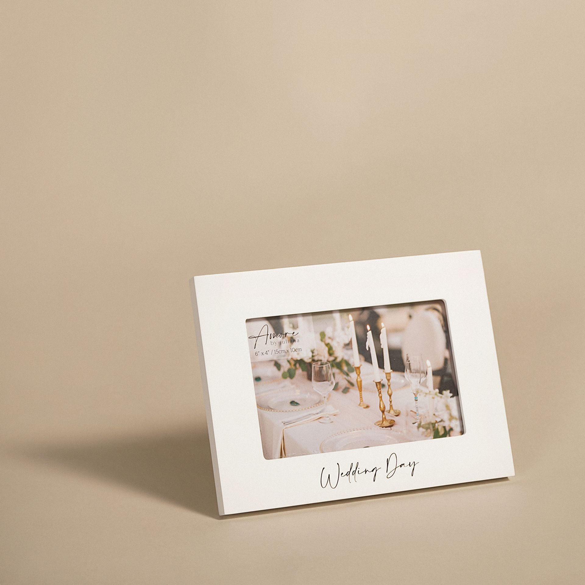 Amore Photo Frame 6" x 4" - Wedding Day