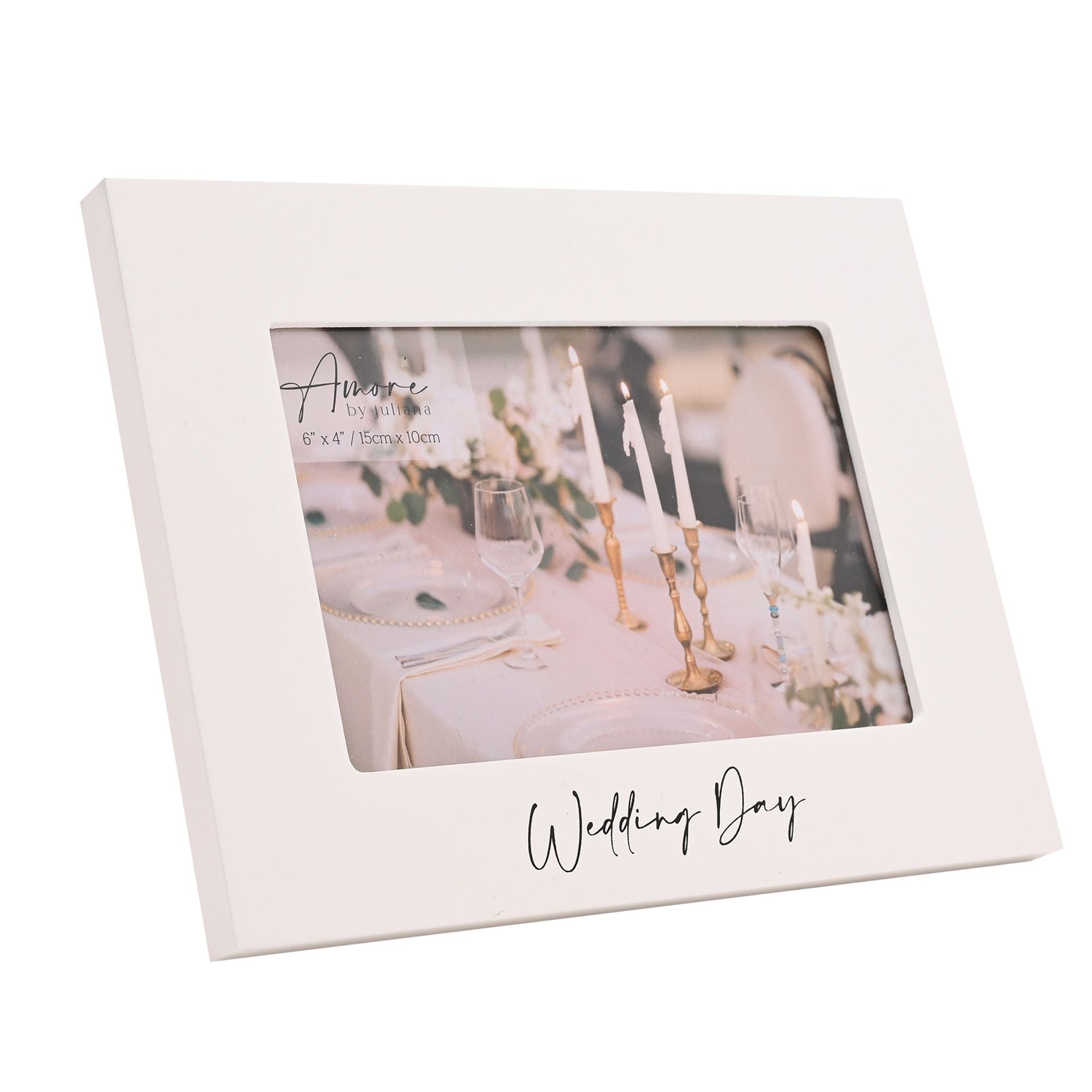 Amore Photo Frame 6" x 4" - Wedding Day