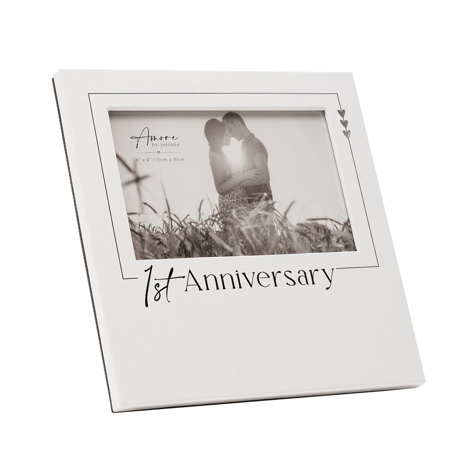 Amore Photo Frame '1st Anniversary' - 6" x 4"