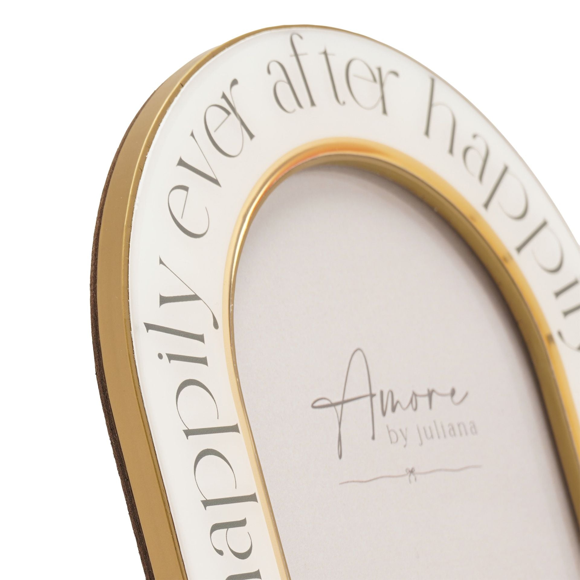 Amore Words Photo Frame 'Happily Ever After' - 4" x 6"