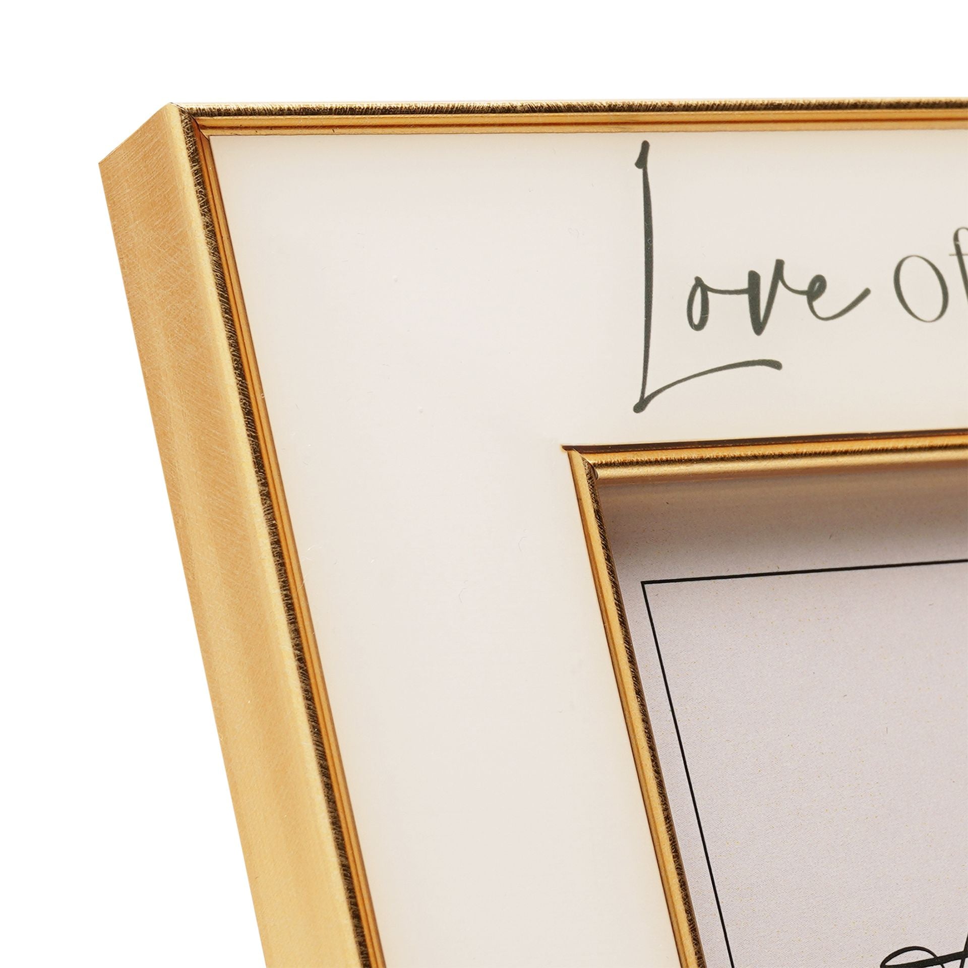 Amore Bow Frame 'Love of my life' 4" x 6"
