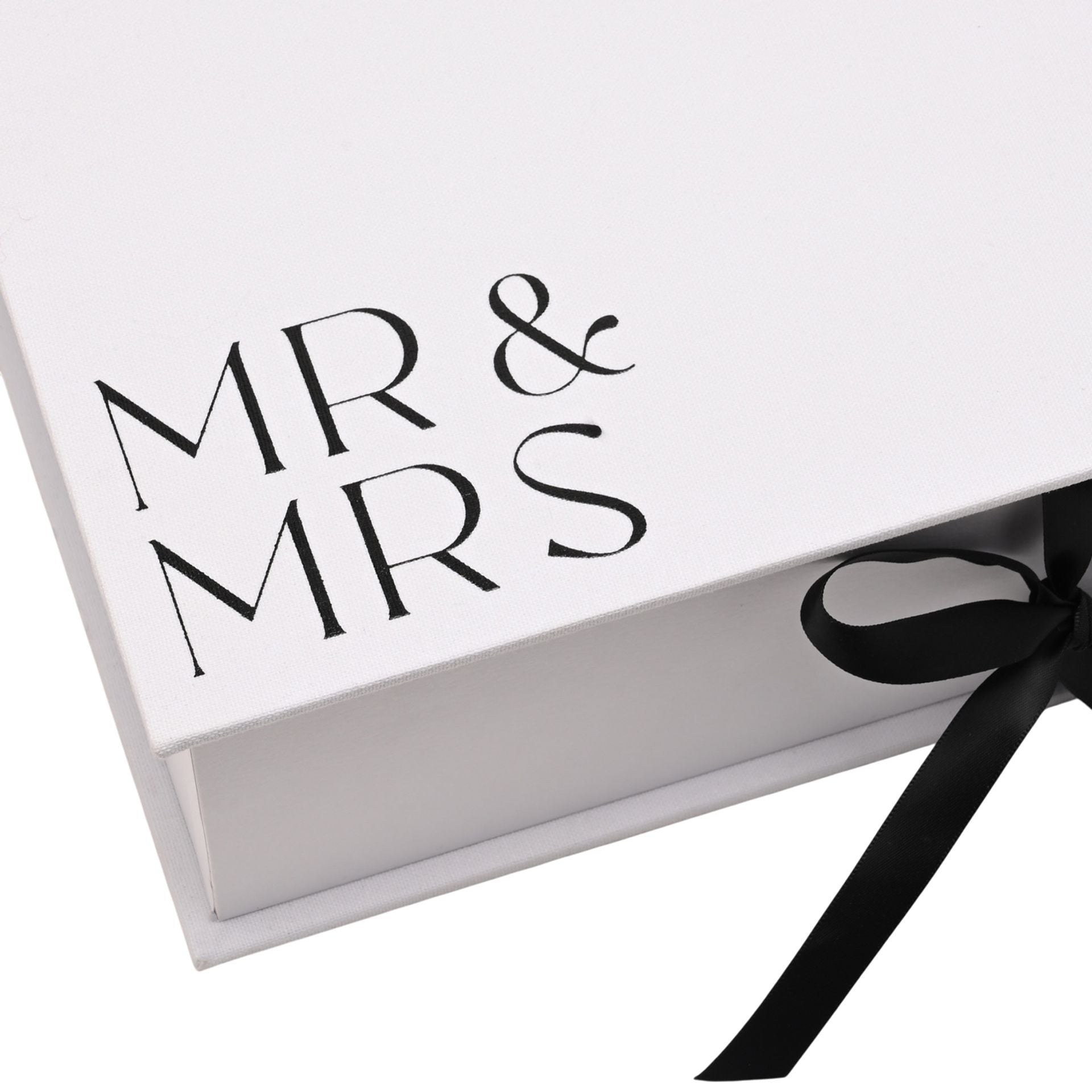 Amore Linen A4 Keepsake Box 'Mr & Mrs'