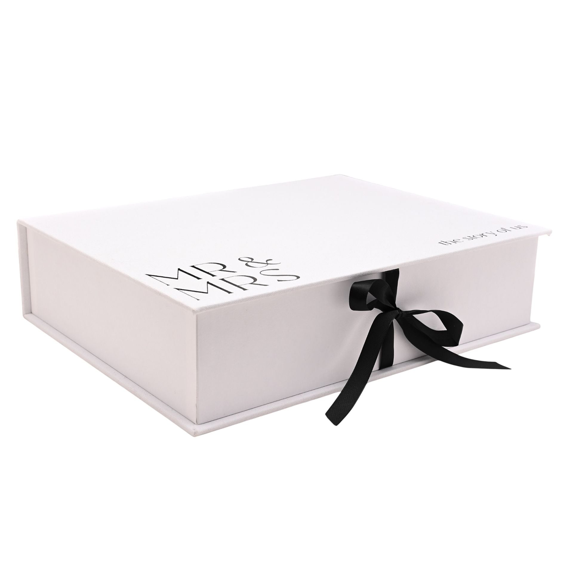 Amore Linen A4 Keepsake Box 'Mr & Mrs'