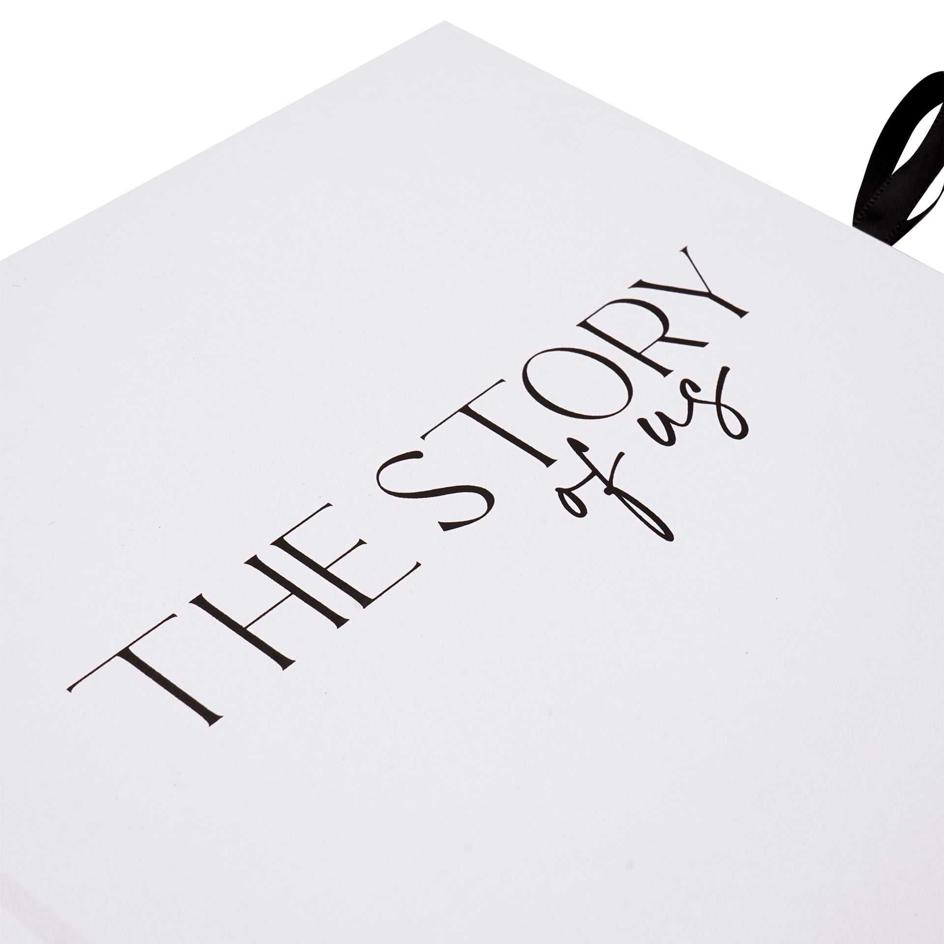 Amore Textured Photo Album 'The Story Of Us'