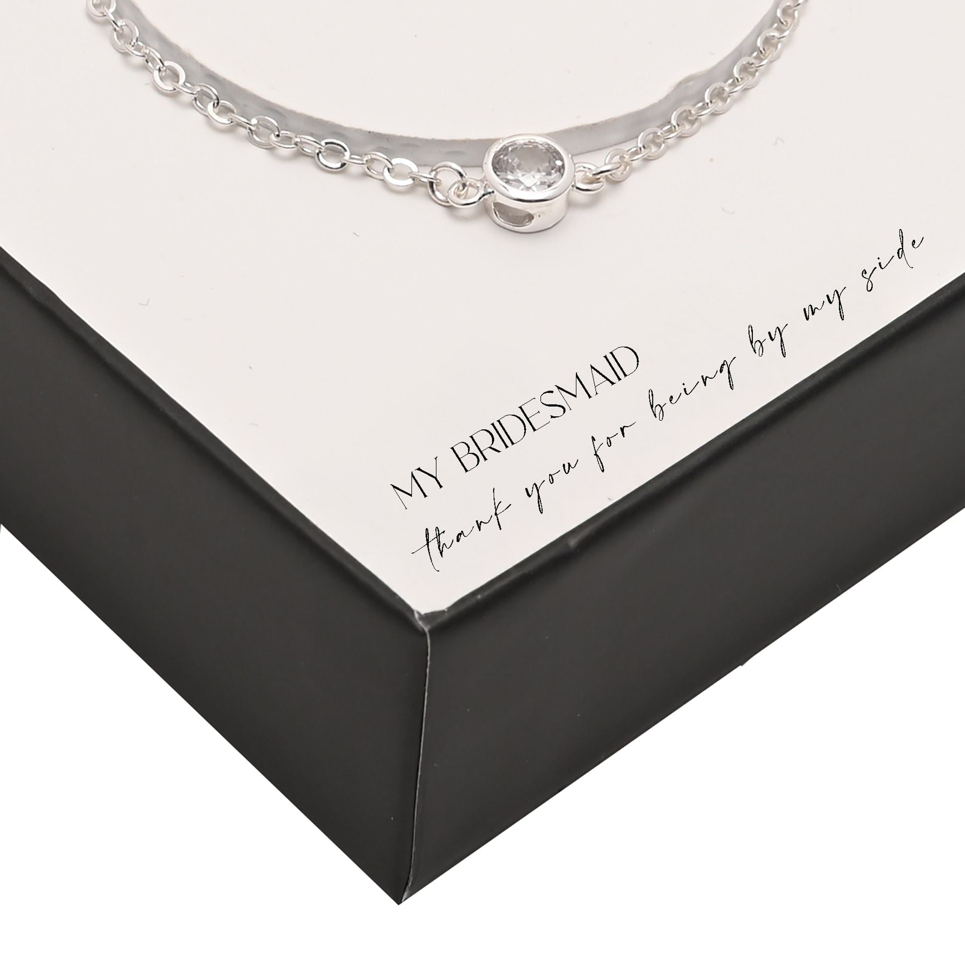 Amore Silver Plated Bracelet - Bridesmaid