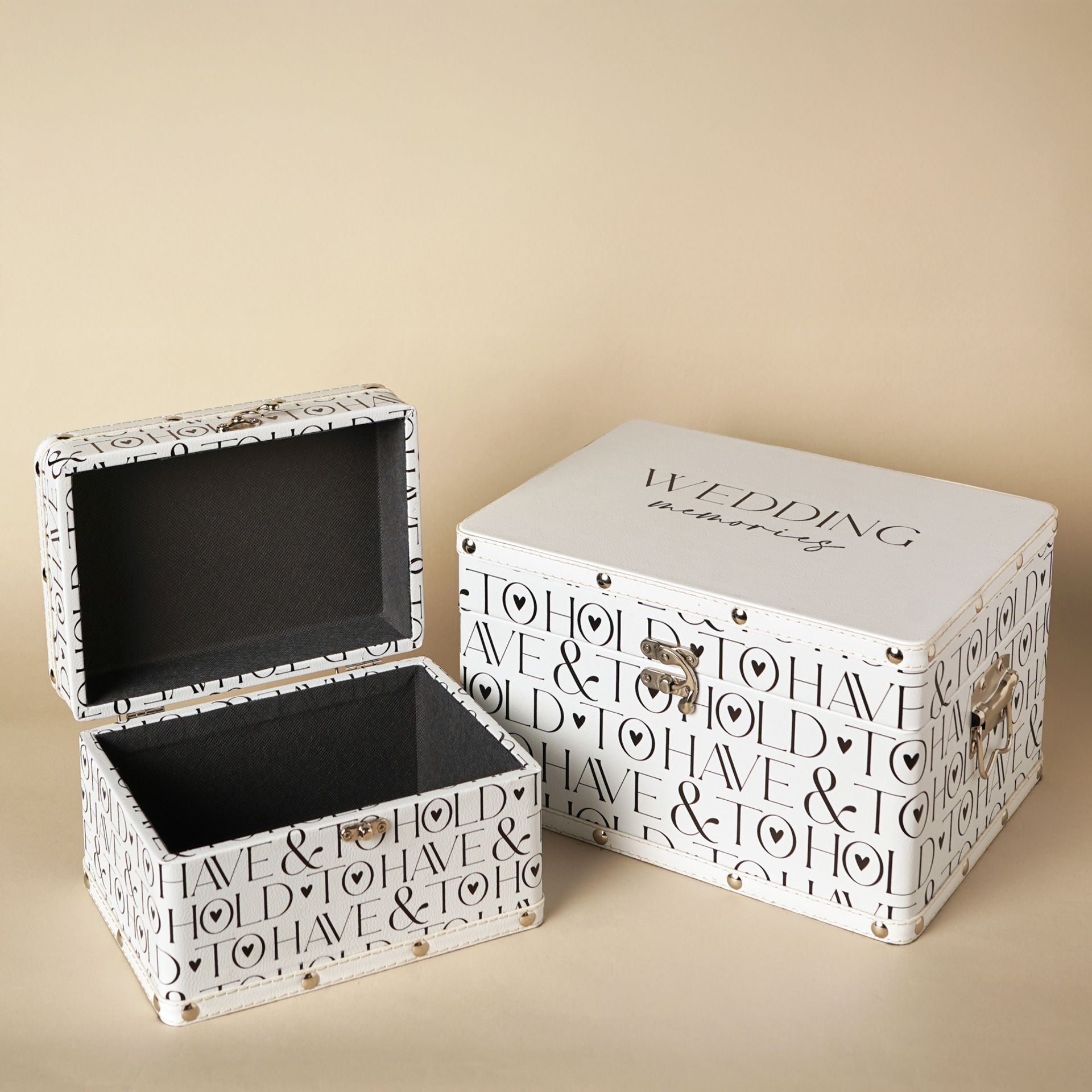 Amore Words Luggage Set of 2 - Wedding Keepsakes