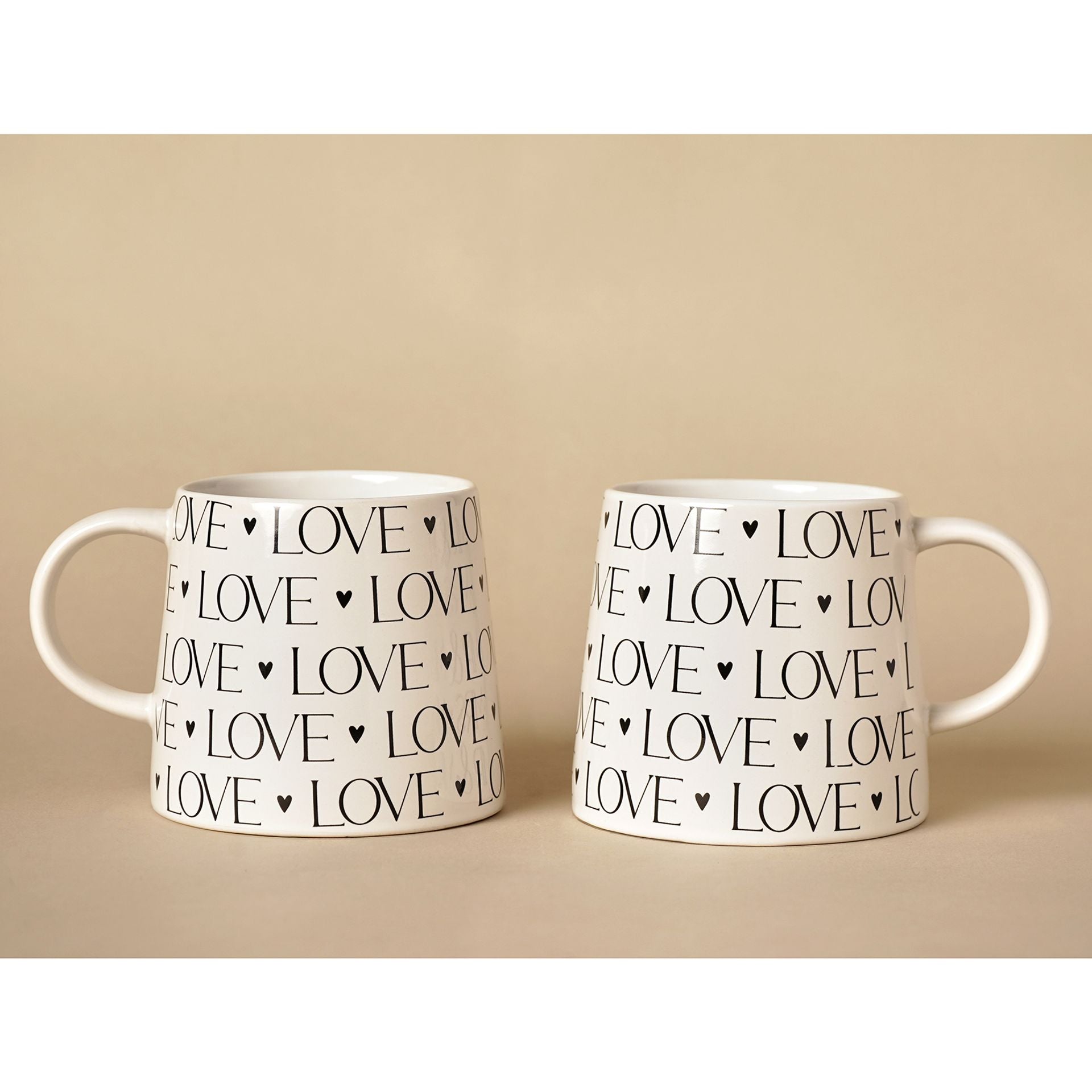 Amore Mugs Set of 2 - Love