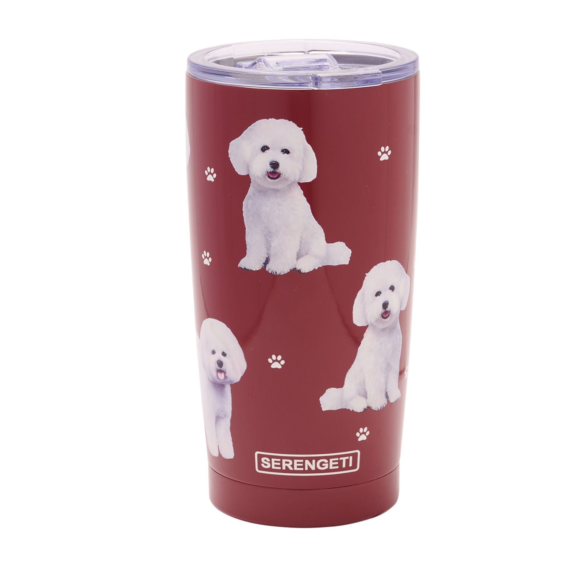 E&S Pets Bichon Frise Serengeti Tumbler