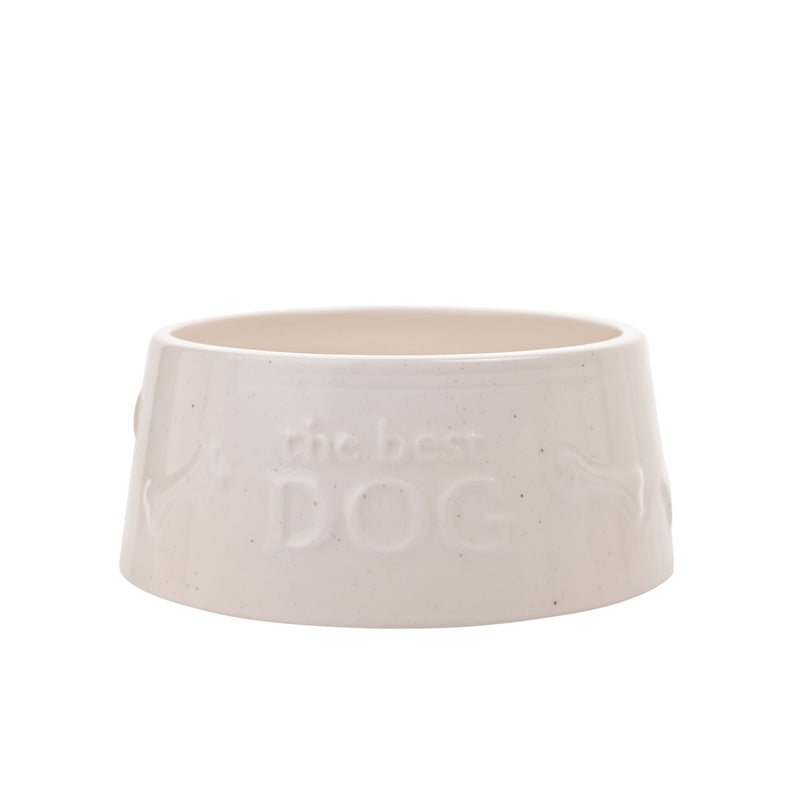 Best of Breed Paw Prints Small Dog Bowl - "The Best Dog"