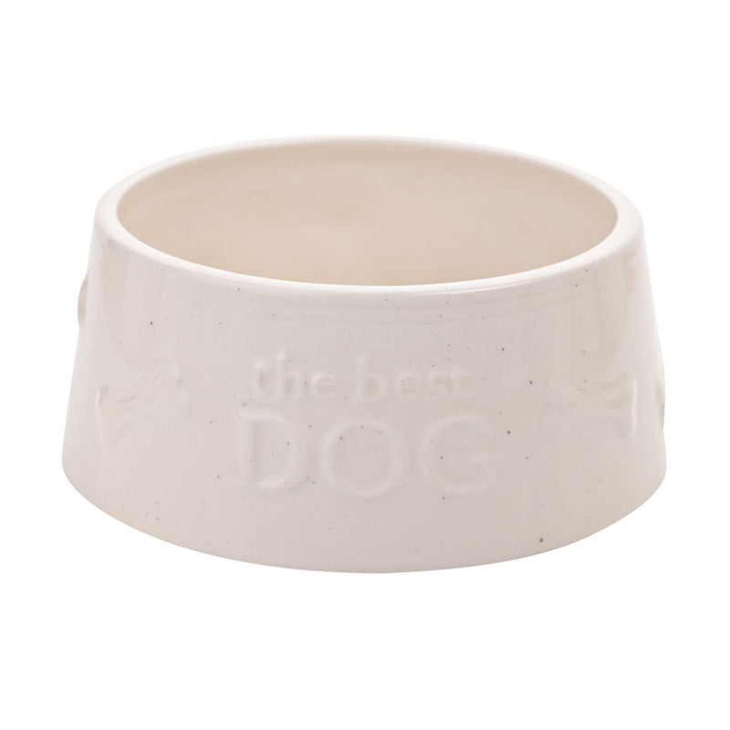 Best of Breed Paw Prints Small Dog Bowl - "The Best Dog"