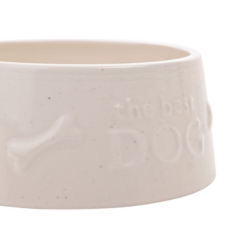 Best of Breed Paw Prints Small Dog Bowl - "The Best Dog"