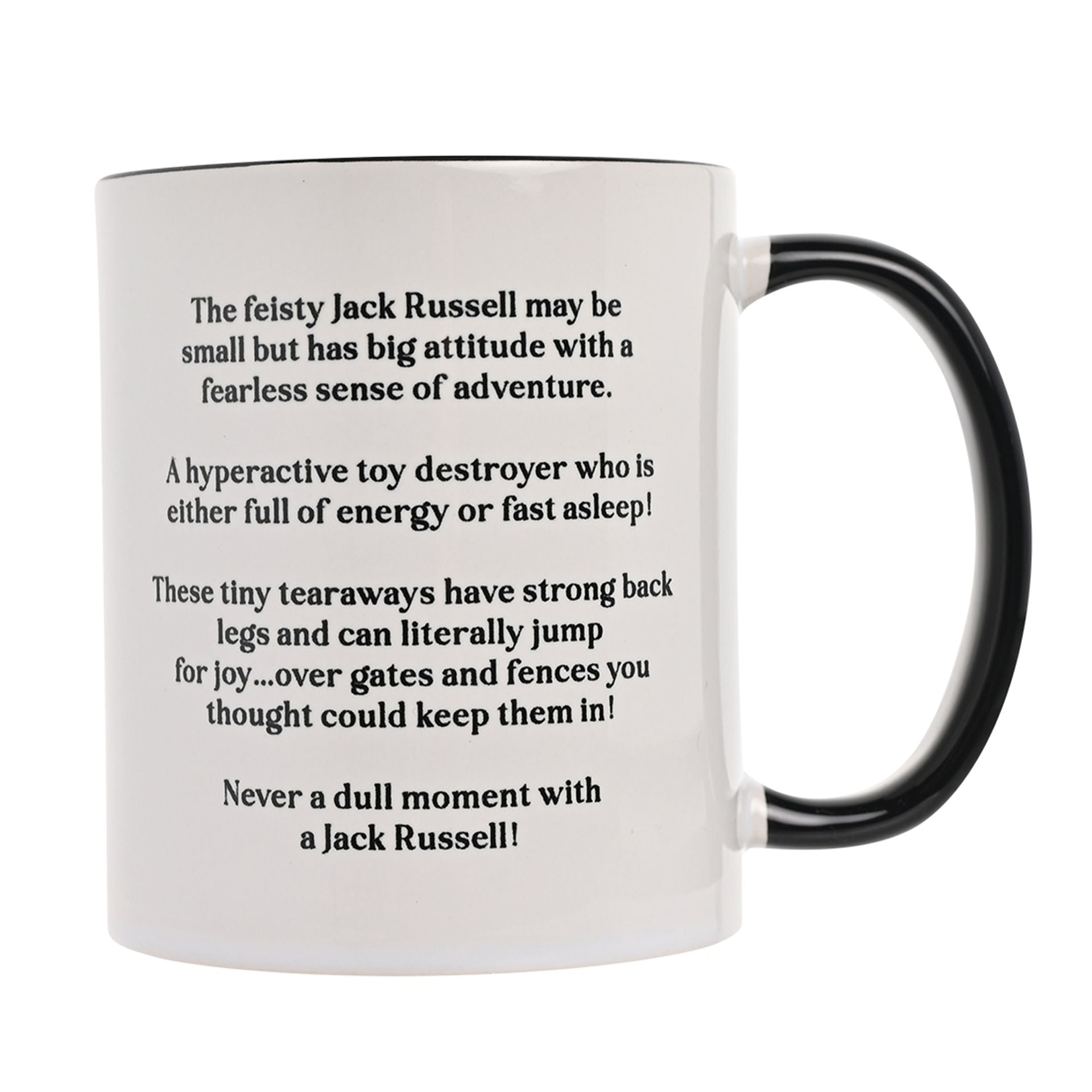 Best of Breed Mug Black Inside 11oz - Jack Russell
