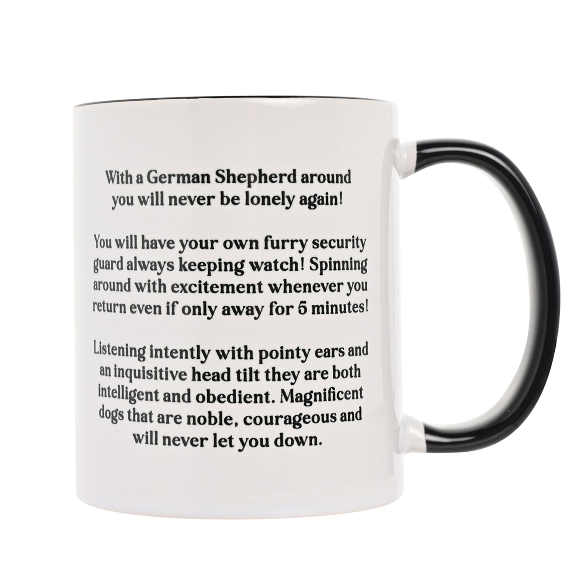 Best of Breed Mug Black Inside 11oz - German Shepherd